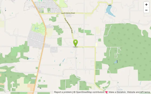 Map of Beavercreek, Oregon